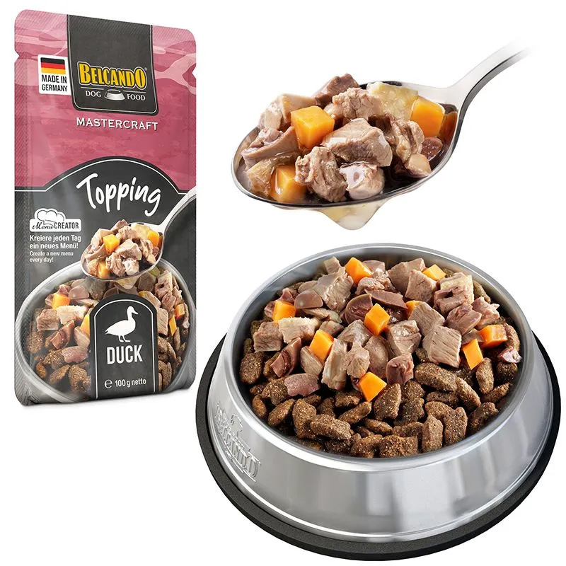 Belcando 100g*12kpl Topping DUCK