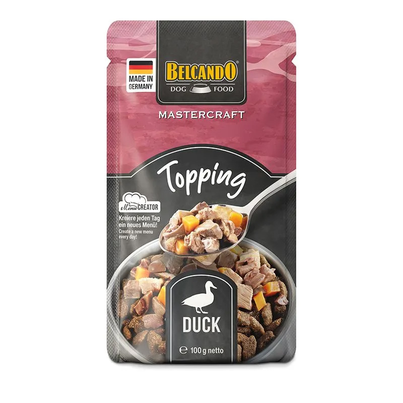 Belcando 100g*12kpl Topping DUCK