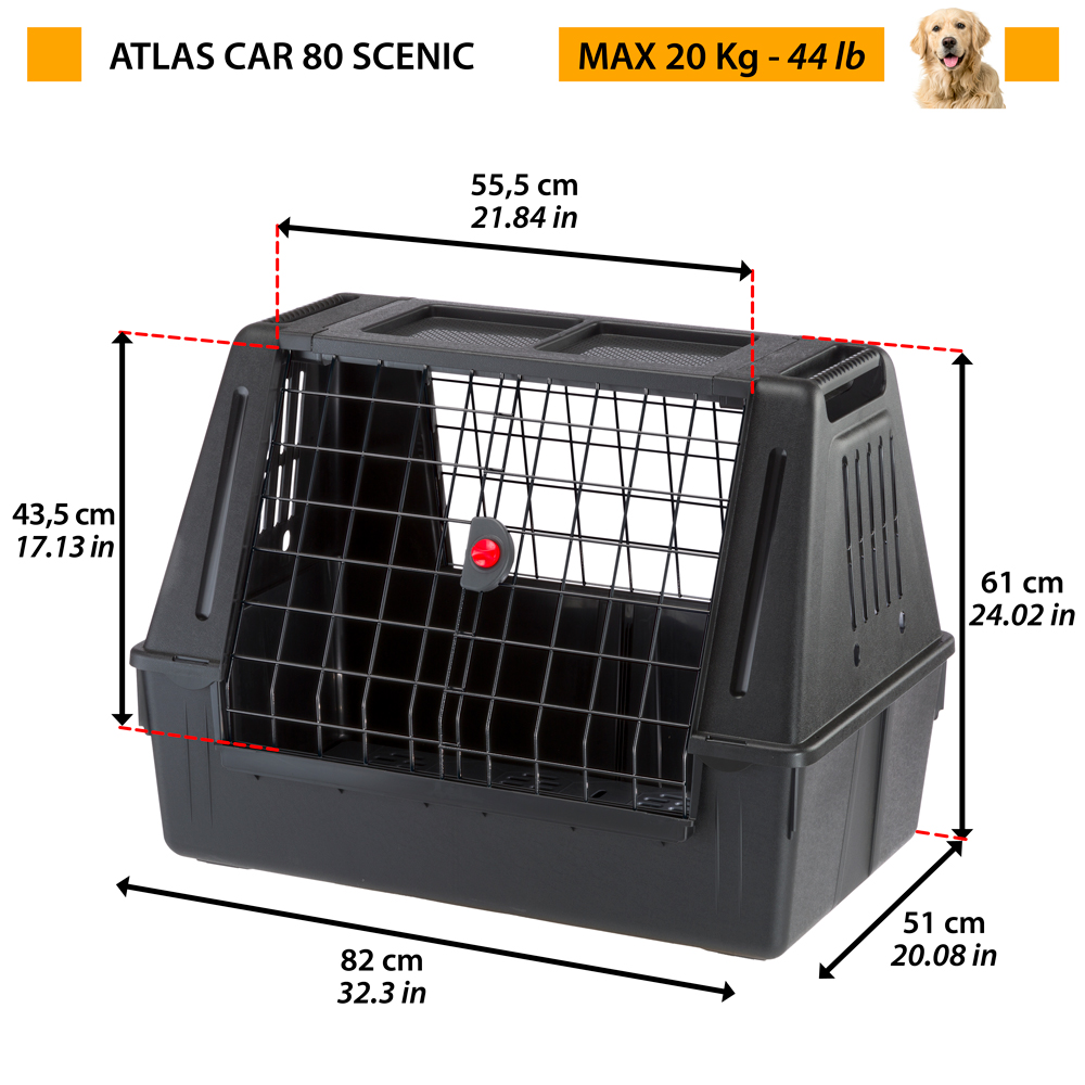 Ferplast Atlas Car 80 scenic
