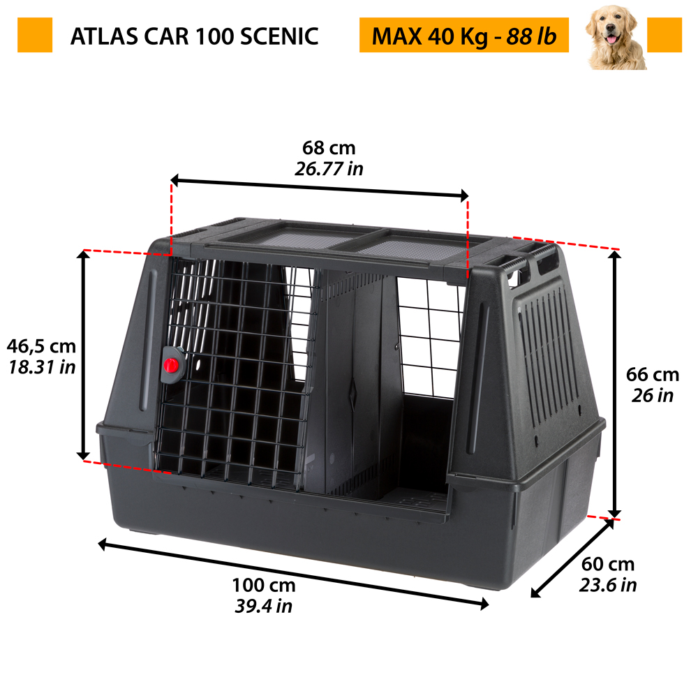 Ferplast Atlas Car 100 scenic