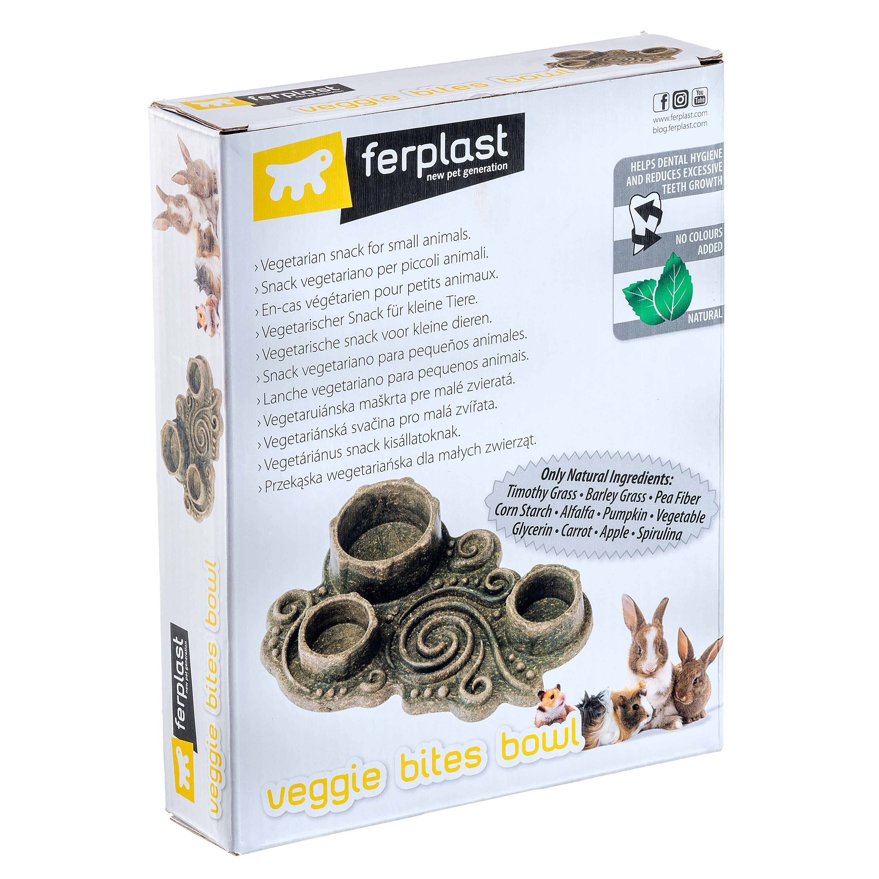 Ennakkotilaus Ferplast veggie bites bowl