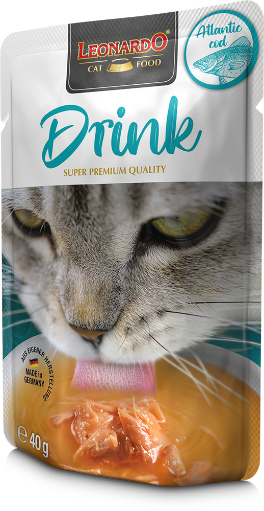 Leonardo DRINK 40g*20kpl Atlantic Cod