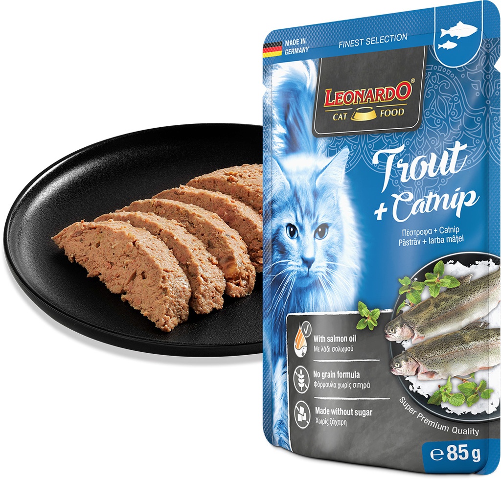 Leonardo 85g*16kpl Trout + Catnip