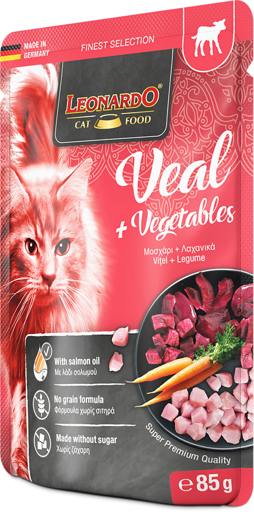Leonardo 85g*16kpl Veal + vegetables