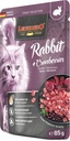 Leonardo 85g*16kpl Rabbit + Cranberries