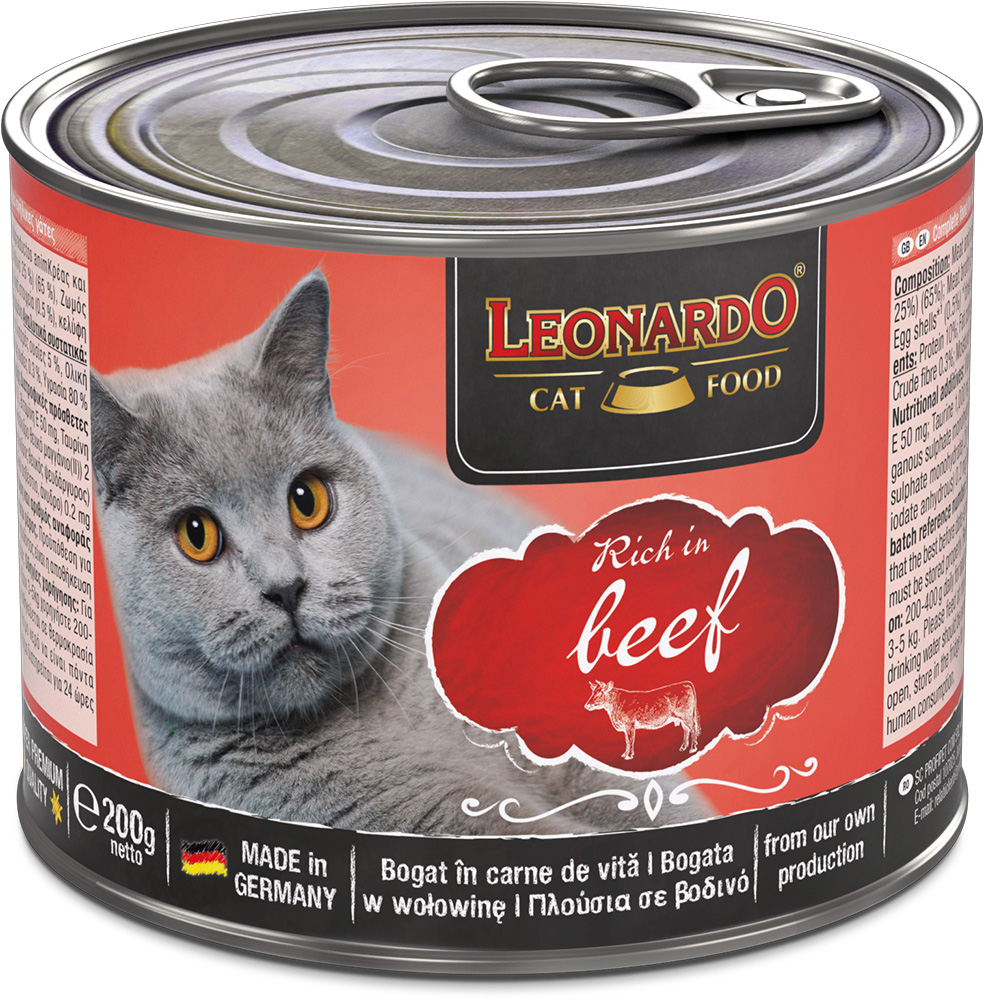 Leonardo 200g*6kpl rich in BEEF