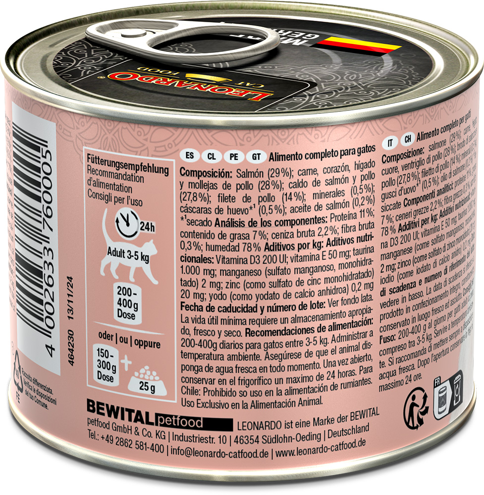Leonardo 200g*6kpl LOHI Extra filee