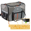 Ferplast Voyager Carrier 350, musta
