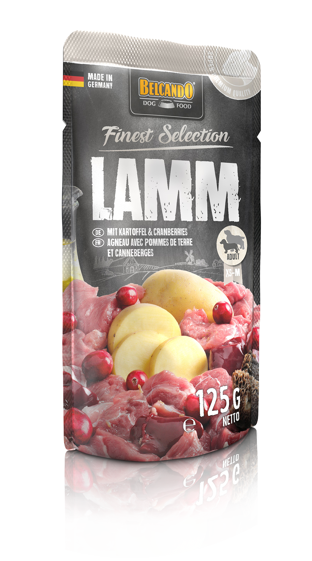 Belcando 125g/12kpl LAMB with potatoes &amp; cranberries 