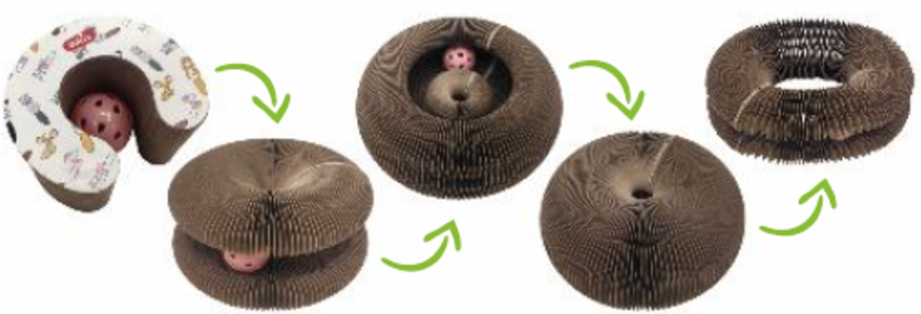 Zolux Chatouille raapimislelu 4in1