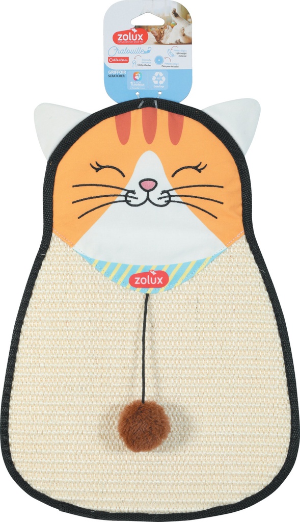 Zolux Chatouille raapimislelu bandana cat