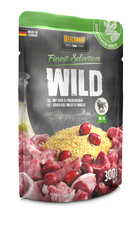 Belcando 300g/6kpl WILD with millet &amp; lingonberries