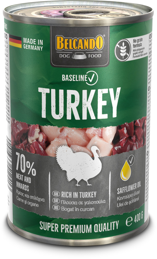 Baseline 400g*6kpl TURKEY säilyke