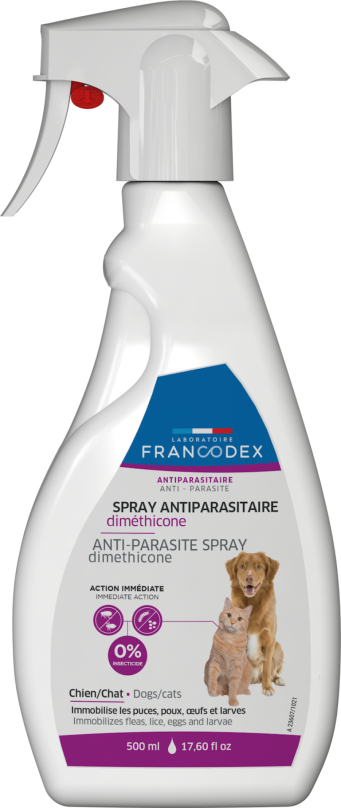 Francodex anti-parasite Dimethicone Spray 500ml