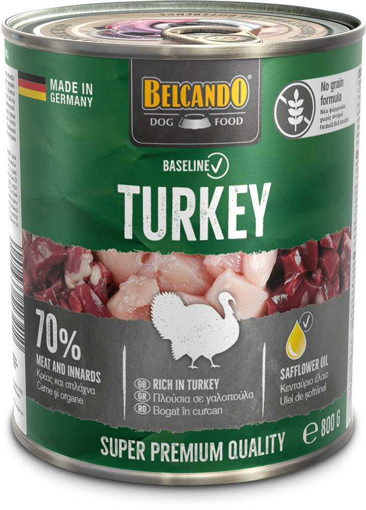 Baseline 800g*6kpl TURKEY säilyke