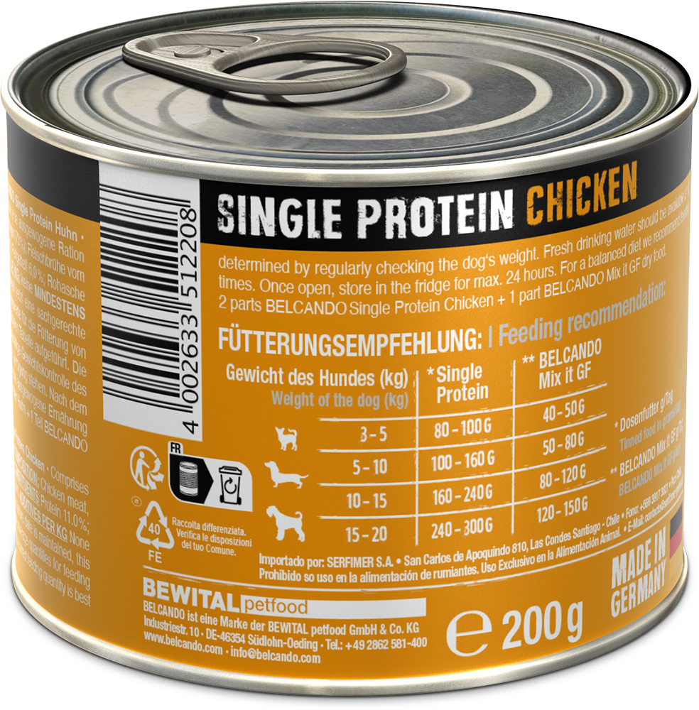 Belcando 200g/6kpl CHICKEN Single Protein