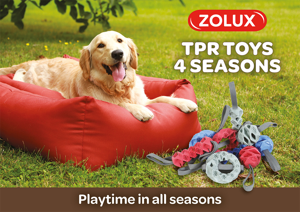 Zolux Dog TPR pallo Outdoor