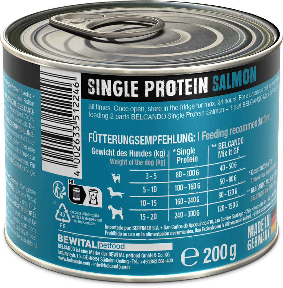 Belcando 200g/6kpl SALMON Single Protein