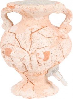Zolux Decor amphora elephant 6,5cm AIRSTONE