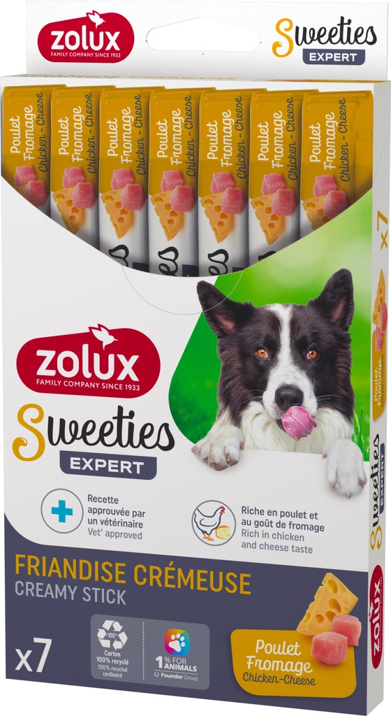 Zolux Sweeties*7kpl chicken-cheece