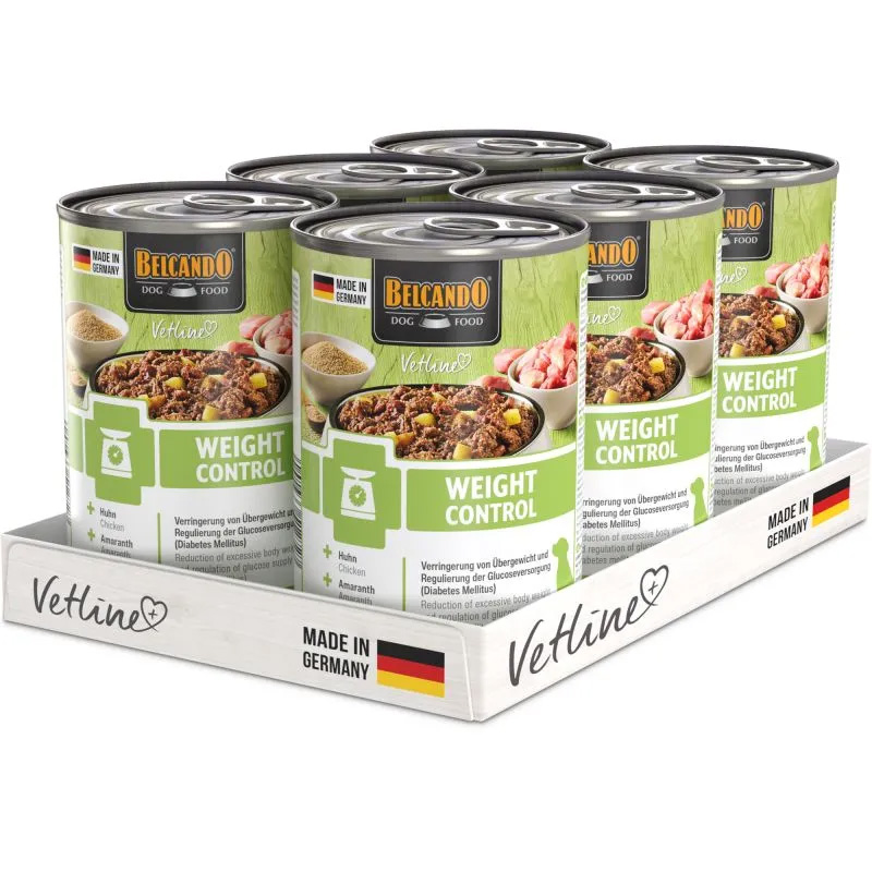 Vetline Weight Control 6x400g säilyke
