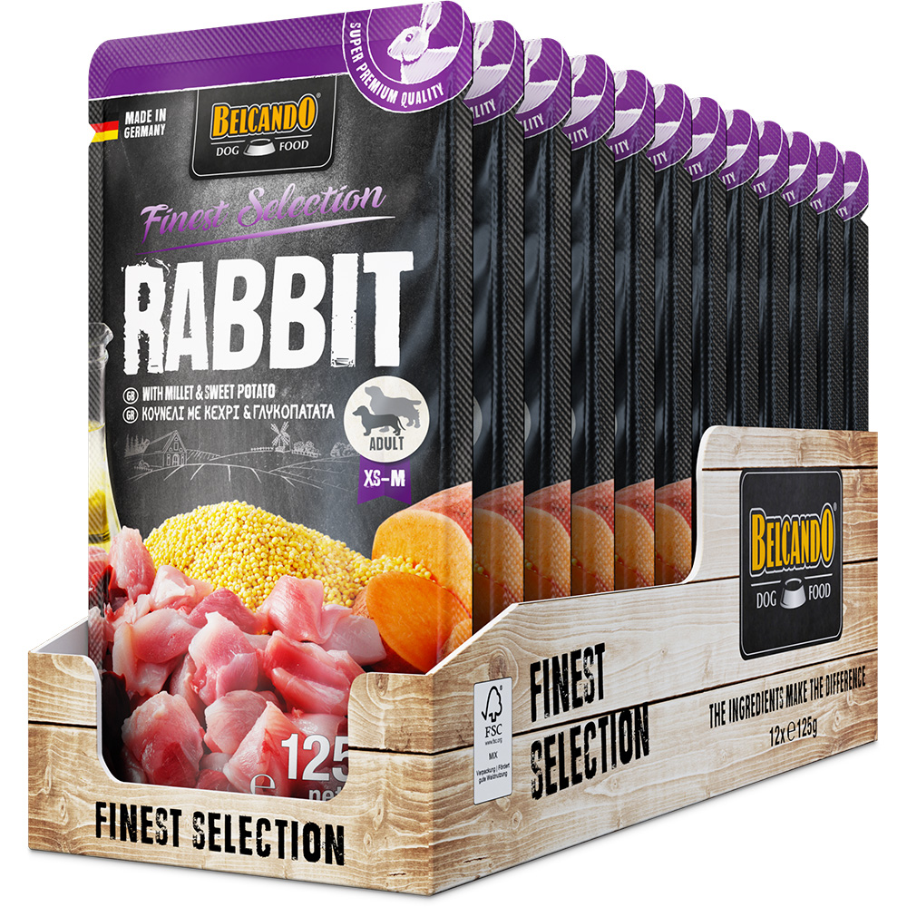 Belcando 125g*12kpl Finest RABBIT