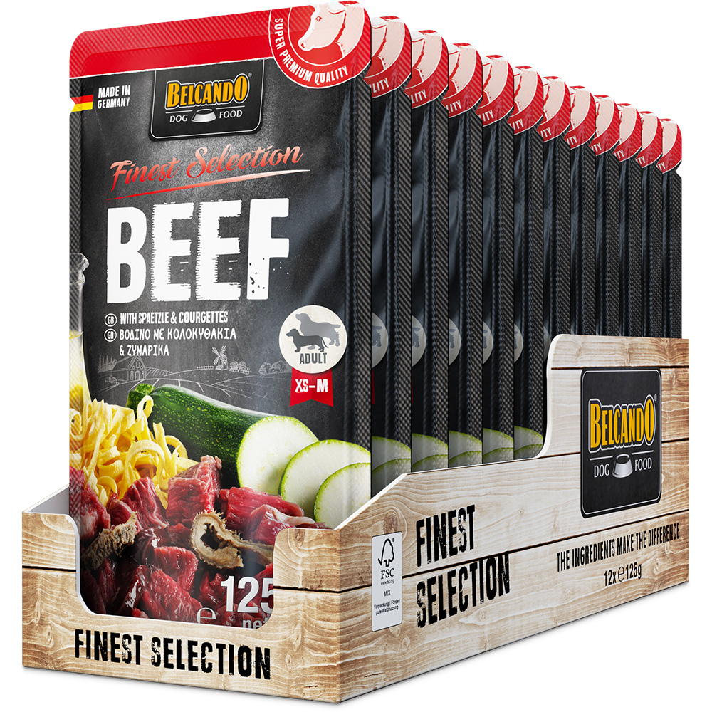 Belcando 125g*12kpl Finest BEEF