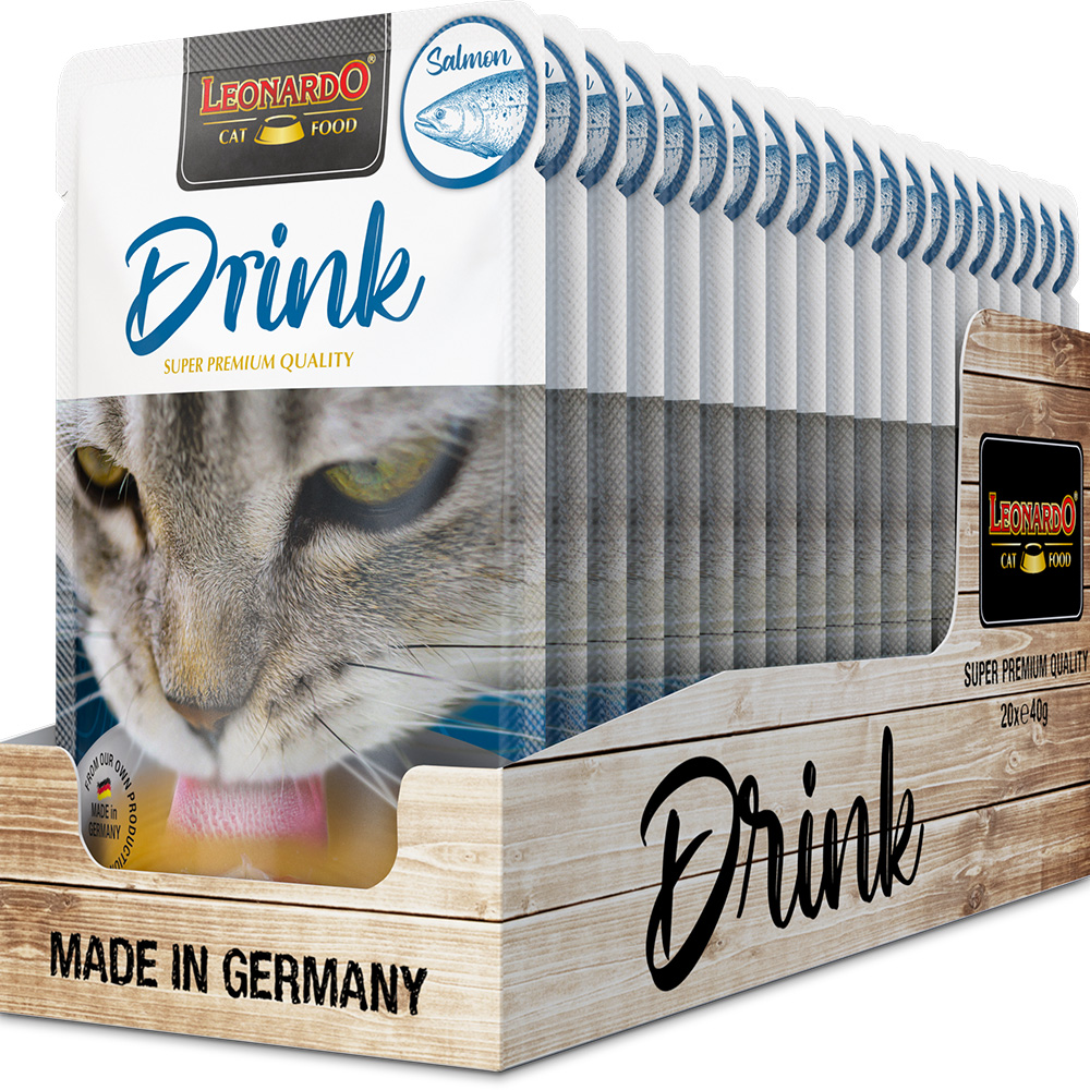 Leonardo DRINK 40g*20kpl Salmon