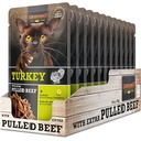 Leonardo 70g*16kpl TURKEY +extra pulled Beef