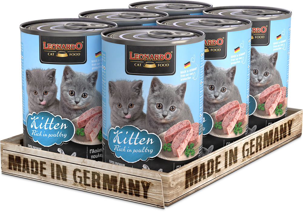 Leonardo 400g*6kpl KITTEN rich in poultry
