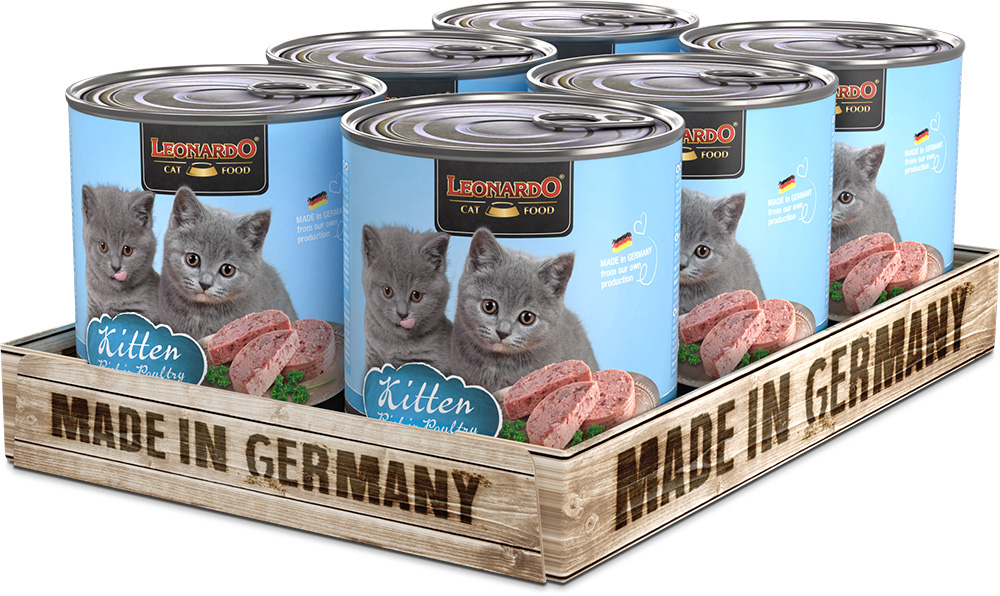 Leonardo 800g*6kpl KITTEN rich in poultry
