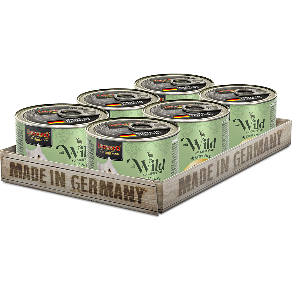 Leonardo 200g*6kpl PEURA Extra filee, Wild