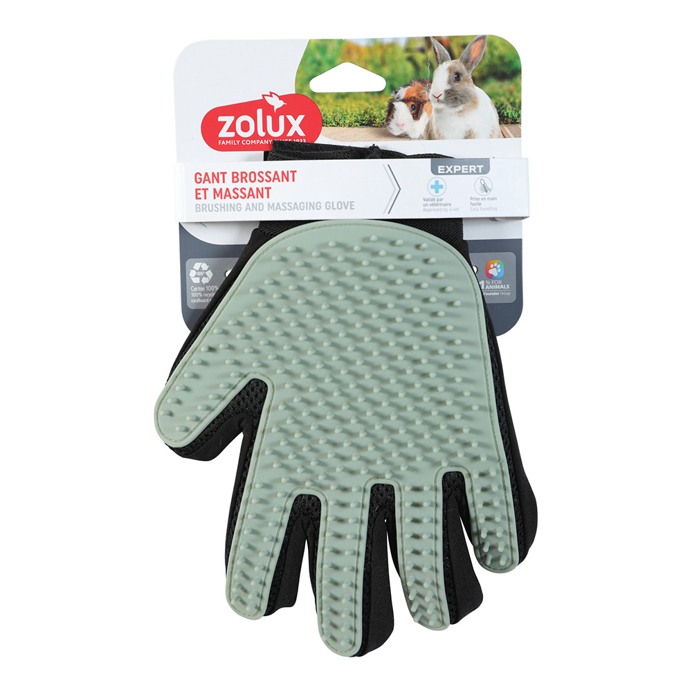 Zolux Small animal Brushing glove
