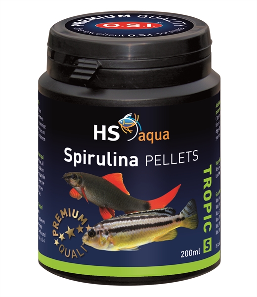HS Aqua Spirulina pellets S 200ml