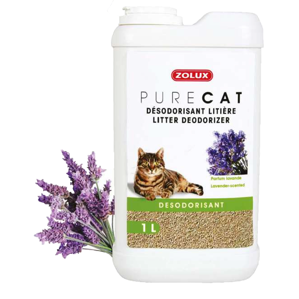 Zolux PURECAT litter deodorizer lavender 1L