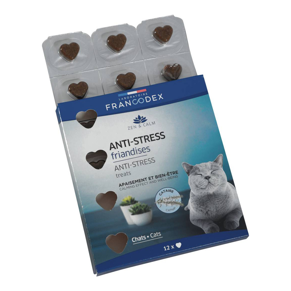 Francodex anti-stress treats, kissoille
