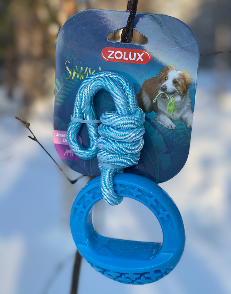 Zolux Dog Samba Round 26cm, Blue