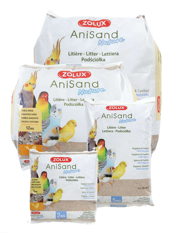 Zolux Bird anisand 2kg pussi