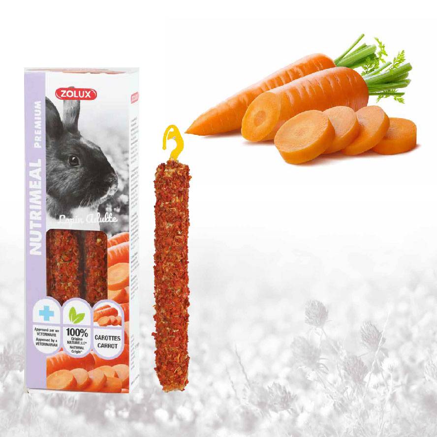 Zolux NutriMeal porkkanatikku 10pkt/laatikko 