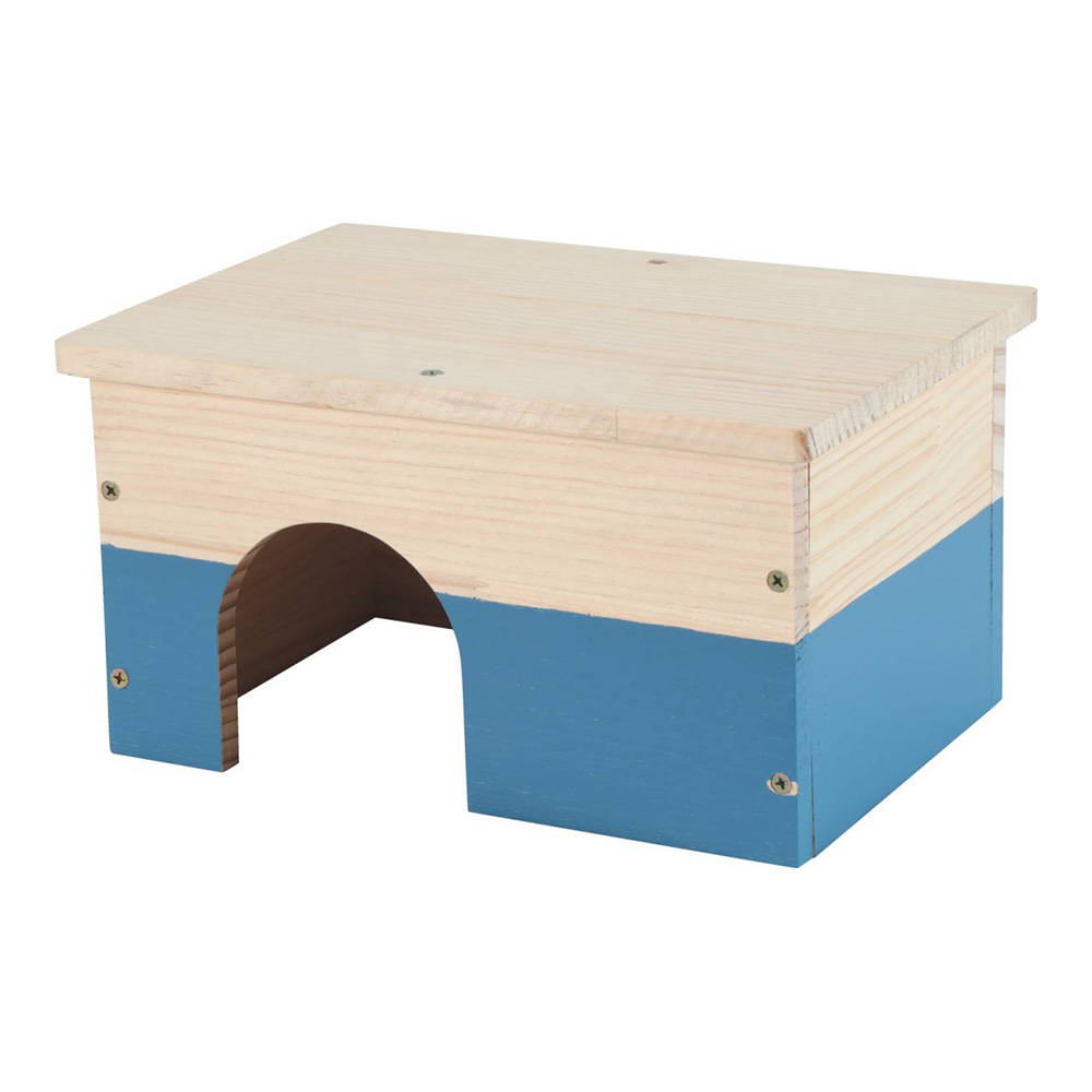 Zolux Neo Blue wooden Rodent house