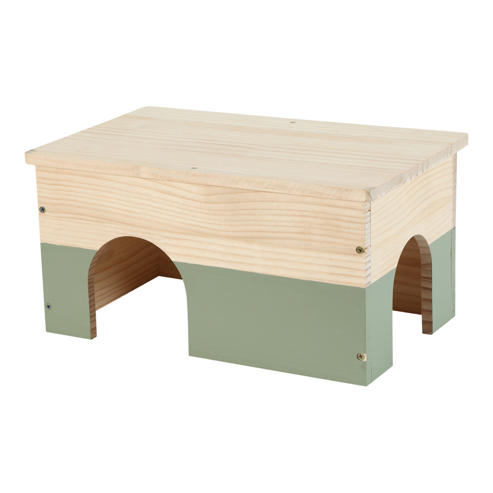 Zolux Neo Green wooden Rabbit house