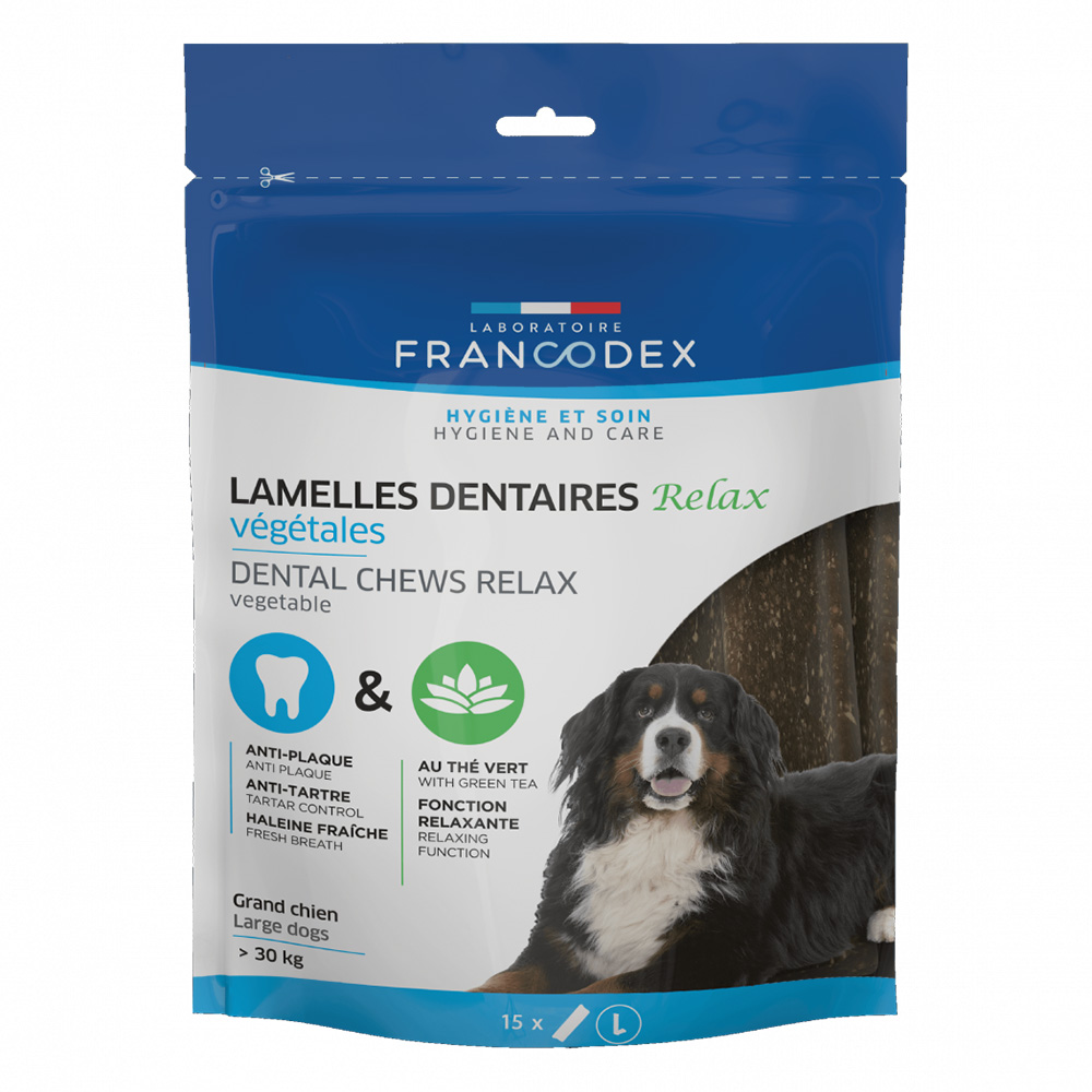Francodex Dental chews relax, Dogs 30&gt;kg