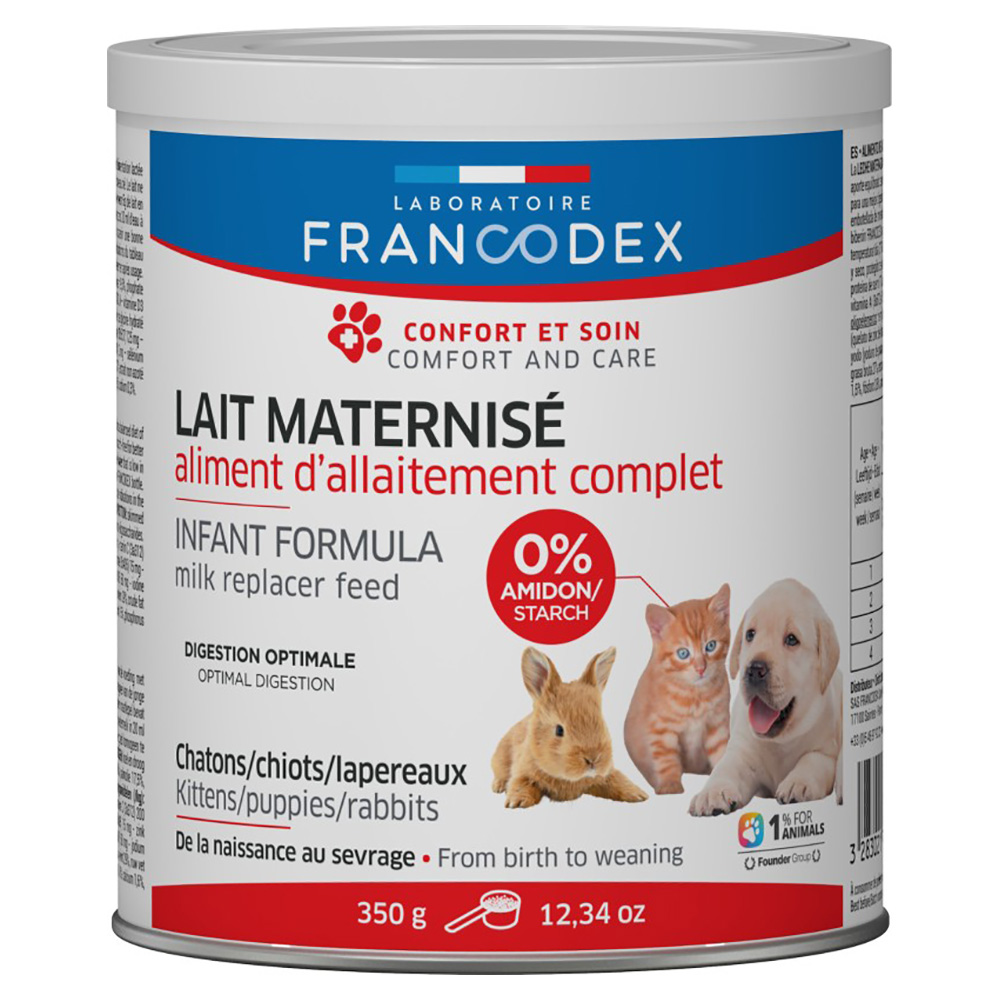 Francodex Infant Formula Milk replacer feed KANEILLE, kissoille ja koirille 350g