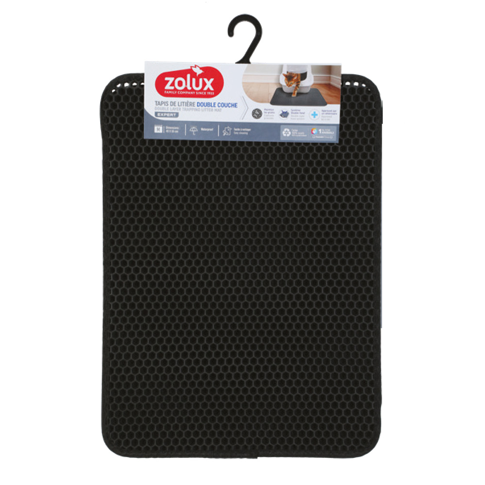 Zolux Double layer Litter mat, kissanvessan edusmatto 40*55cm
