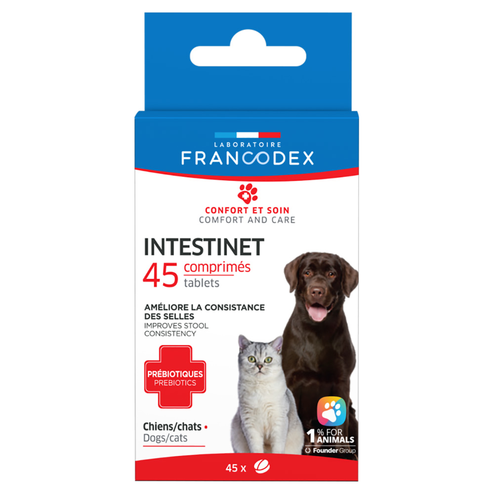 Francodex Intestinet koirille ja kissoille 45tbl