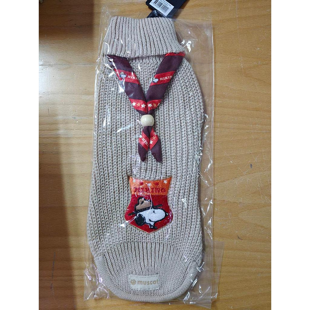 Zolux snoopy villapaita beige