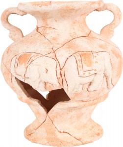 Zolux Decor amphora elephant 20cm