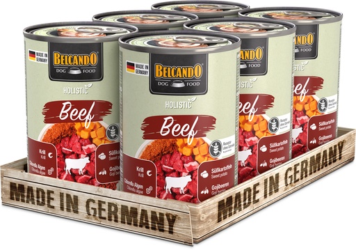 [512605] Belcando Holistic BEEF 6x400g säilyke