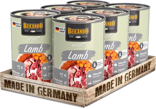 [512625] Belcando Holistic LAMB 6x400g säilyke