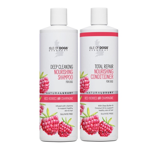 [822-16 +833-16] IOD Deep Clean shampoo + Total repair conditioner